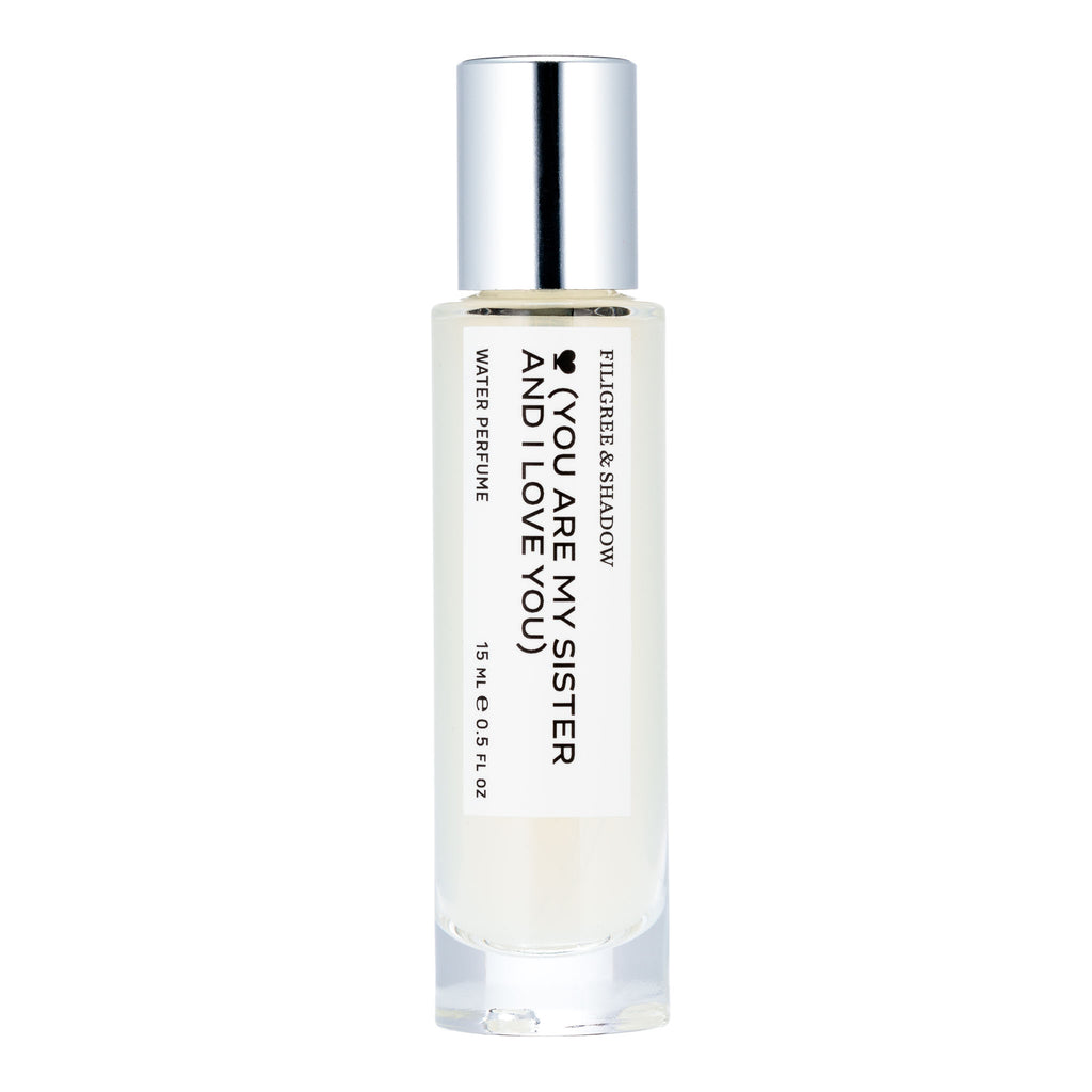 15ml bottle of ♥ (YOU ARE MY SISTER AND I LOVE YOU) water perfume