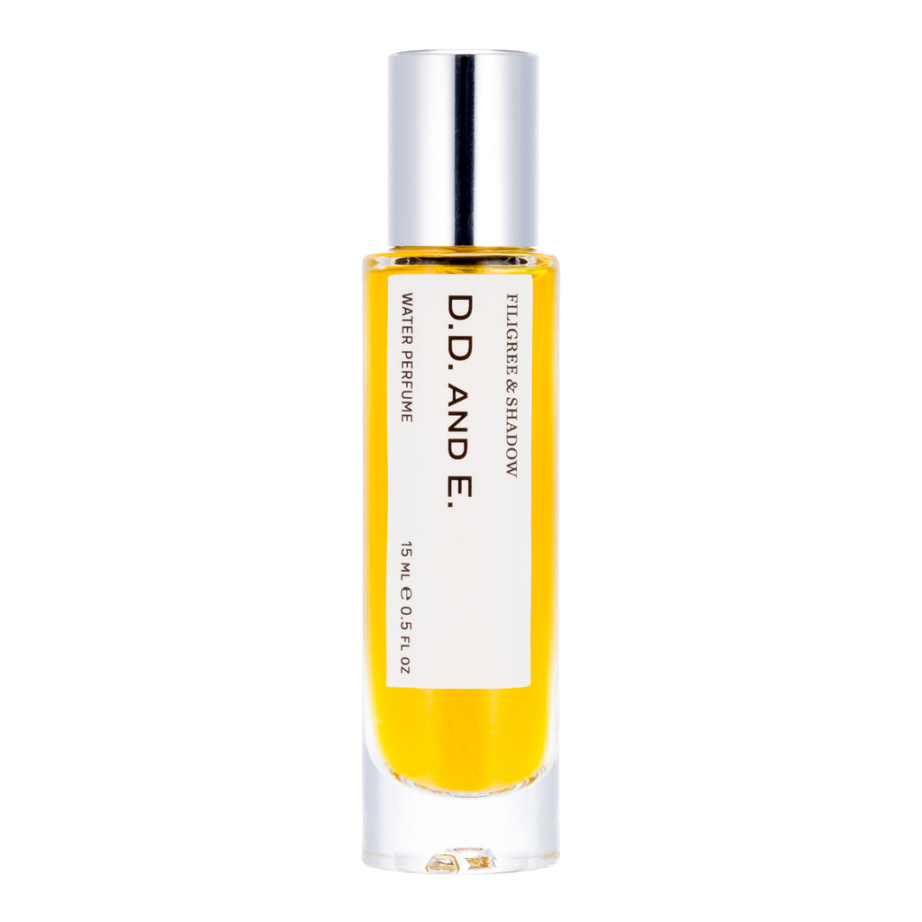 D.D. AND E. 15 ml / 0.5 oz water perfume
