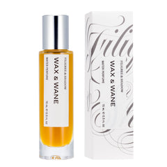 WAX & WANE 15 ml / 0.5 oz water perfume and outer box packaging