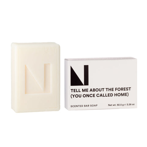 TELL ME ABOUT THE FOREST (YOU ONCE CALLED HOME) 92.5 g / 3.26 oz scented bar soap and box