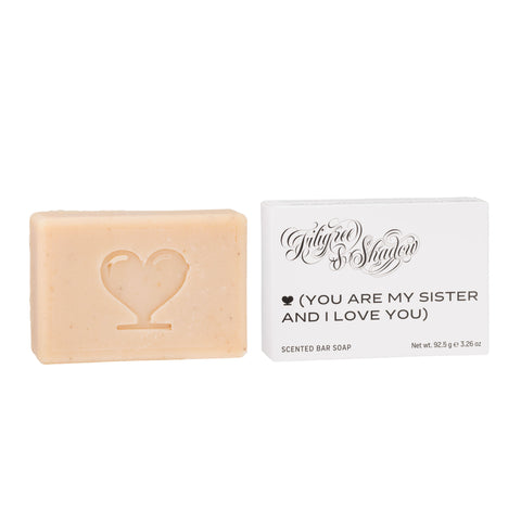 ♥ (YOU ARE MY SISTER AND I LOVE YOU) Bar Soap and Box